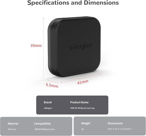 aMagisn for Insta360 ONE RS 4K غطاء عدسة واقية من السيليكون بعدسات عريضة الزاوية in Saudi Arabia