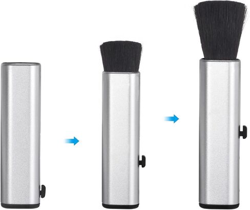 MECCANIXITY Rubber Ball Air Blower 30ml Blowing Pump Cleaner Circuits Clean Tool with Keyboard Cleaning Brush Sliding Portable Brush for Laptop/Computer Keyboard in Saudi Arabia