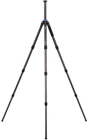 Benro Mach3 Aluminum Series 2 Tripod, 3 Section, Twist Lock Legs, Monopod Conversion, Twist Lock Legs, 15.2" Maximum Height, 26.5 lb. Load Capacity- Black (TMA27A) | Includes spiked feet, short column and case for travel, stability and storage in Saudi Arabia