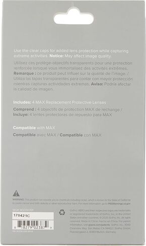 GoPro MAX Replacement Protective Lenses - Official GoPro Accessory in Saudi Arabia