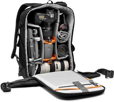 Lowepro Flipside BP 400 AW III Mirrorless and DSLR Camera Backpack - Dark Grey - with Rear Access - with Side Access - with Adjustable Dividers - for Mirrorless Like Sony α7 - LP37353-PWW in Saudi Arabia