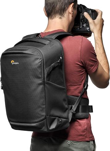 Lowepro Flipside BP 400 AW III Mirrorless and DSLR Camera Backpack - Dark Grey - with Rear Access - with Side Access - with Adjustable Dividers - for Mirrorless Like Sony α7 - LP37353-PWW in Saudi Arabia