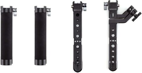 مقبض مزدوج أصلي R Twist Grip لملحقات كاميرات DJI RS 3 Pro/RS 3/RS 2/RSC 2 (تبديل سريع للأشكال المحمولة ذات الزاوية المنخفضة) in Kuwait