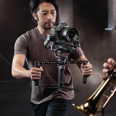 مقبض مزدوج أصلي R Twist Grip لملحقات كاميرات DJI RS 3 Pro/RS 3/RS 2/RSC 2 (تبديل سريع للأشكال المحمولة ذات الزاوية المنخفضة) in Kuwait