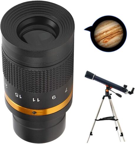 Zoom Eyepiece for Telescopes 1.25,Versatile 7-21mm Continuous Zoom Eyepiece for 1.25" Astronomical Telescope Perfect Viewing Moon, Planets, Nebulae, Star Clusters in Saudi Arabia
