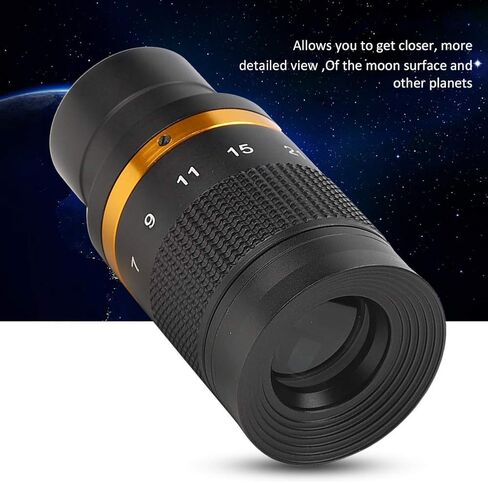 Zoom Eyepiece for Telescopes 1.25,Versatile 7-21mm Continuous Zoom Eyepiece for 1.25" Astronomical Telescope Perfect Viewing Moon, Planets, Nebulae, Star Clusters in Saudi Arabia