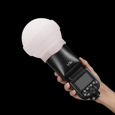 Godox AK-R22 Diffusion Dome for Godox AD100Pro Godox V1 Series Round Head Flash Godox AD200Pro(with H200R), Collapsible Light Modifier for Photography, Offers Even Soft Light in Saudi Arabia