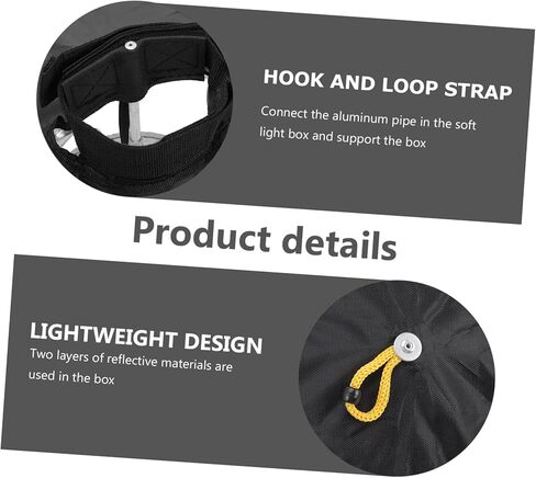 Difusser Soft Light Shade Portable Diffuser Sunlight Photography Light Flash Diffuser Cloth Black Flash Adjustable Softbox Camera Difusser in Kuwait