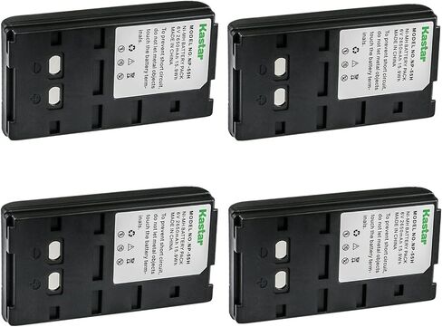 Kastar 3-Pack NP-55H 6.0V 2650mAh Ni-MH Battery Replacement for Sony NP-33 NP-55 NP-55H NP-66 NP-68 NP-77 NP-77H NP-78 NP-90 NP-98 NP-98H NP-99 Battery in Saudi Arabia