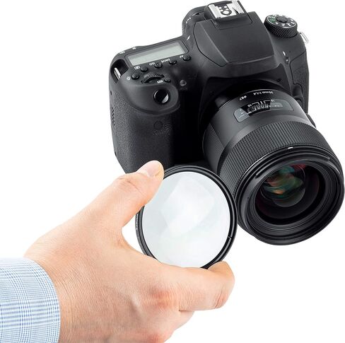 40.5MM Ultimaxx Professional Four Piece HD Macro Close-up Filter Kit (1, 2, 4, 10 Diopter Filters) for Camera Lens with 40.5MM Filter Thread and Protective Filter Pouch in Saudi Arabia