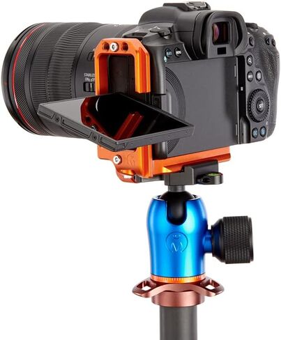 3 Legged Thing Roxie Dedicated Camera L-Bracket for R5 & R6 Mirrorless Cameras - Arca Swiss Compatible Magnesium Alloy L-Bracket - Copper (ROXIE-C) in Saudi Arabia