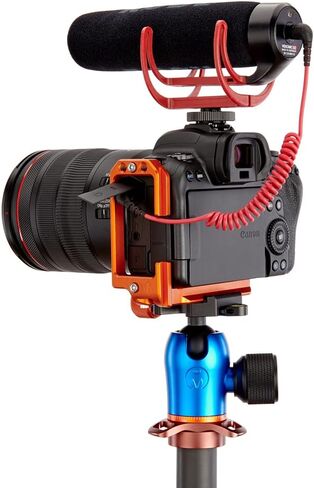 3 Legged Thing Roxie Dedicated Camera L-Bracket for R5 & R6 Mirrorless Cameras - Arca Swiss Compatible Magnesium Alloy L-Bracket - Copper (ROXIE-C) in Saudi Arabia