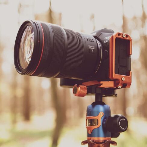 3 Legged Thing Roxie Dedicated Camera L-Bracket for R5 & R6 Mirrorless Cameras - Arca Swiss Compatible Magnesium Alloy L-Bracket - Copper (ROXIE-C) in Saudi Arabia