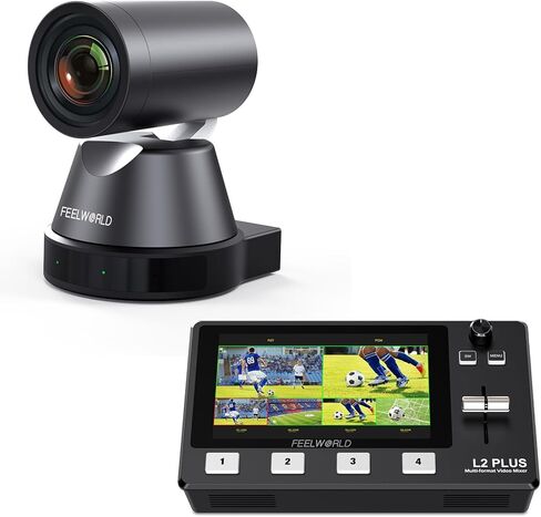 محول فيديو FEELWORLD L2 PLUS وكاميرا 4K12X 4K PTZ in Kuwait
