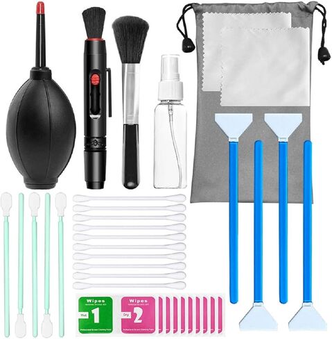 36 Pcs Camera Cleaning Kits,DanziX Professional Cleaning Tool Set Used for DSLR Cameras Computer and Smartphone Lens in Saudi Arabia