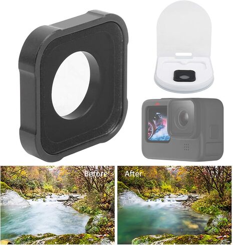 CPL Lens Filter, CPL Lens Filter Motion Camera Optical Glass Lens Protection Cover Replacement, for GOPRO Hero 9 in Saudi Arabia
