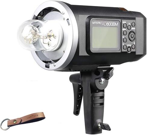 Godox AD600BM 600Ws HSS Outdoor Monolight Flash Strobe Bowens Mount | 500 Flashes, 0.01-2.5s Recycle, 10W Modeling Lamp, GN87, 8700mAh Battery, 2.4G X System, High Speed Sync in Saudi Arabia