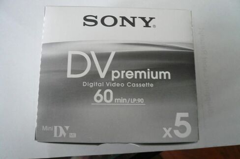 Sony DVM60PR4 Mini DV tape 60 min. Premium (5 Pack) in Saudi Arabia