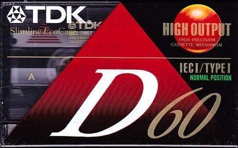 TDK D60 60 دقيقة كاسيت: 5 عبوات in Saudi Arabia