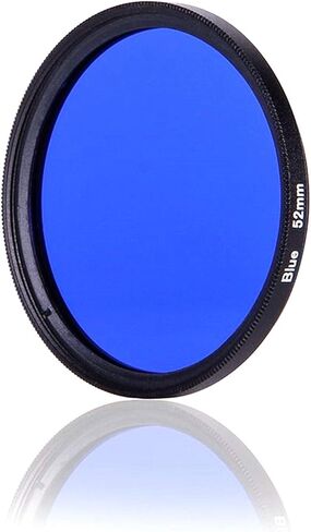 فلتر أزرق مقاس 43 مم، فلتر ألوان لعدسة الكاميرا الدائرية in Kuwait