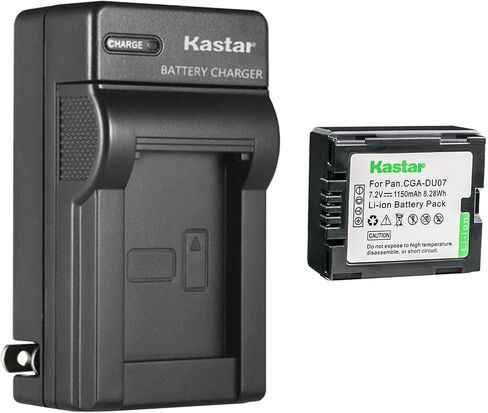 Kastar 1-Pack Battery and AC Wall Charger Replacement for Hitachi DZ-BP7, DZ-BP7S, DZ-BP14, BP14R, DZ-BP14S, DZ-BP21S, DZ-BP21SJ Battery, Hitachi DZ-BD70, DZ-BD7H, DZ-BD9H, DZ-HD90, DZ-BD10H Cameras in Kuwait