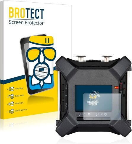 brotect Anti-Glare Glass Screen Protector Matte Compatible with Zoom F3 Field Recorder - Anti-Scratch 9H Protection Film in Saudi Arabia