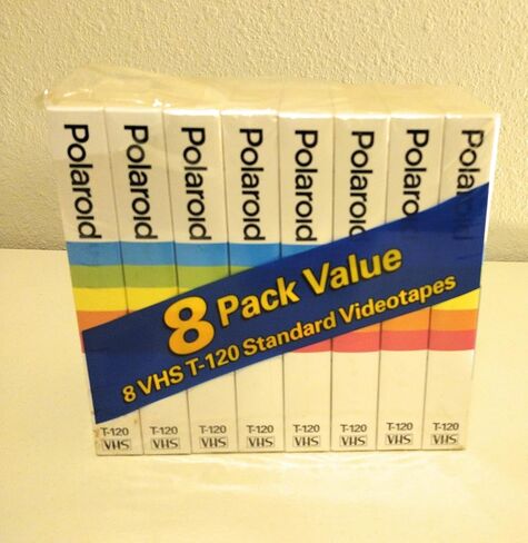 Polaroid Supercolor VHS 8 Pack in Saudi Arabia