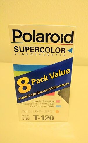 Polaroid Supercolor VHS 8 Pack in Saudi Arabia