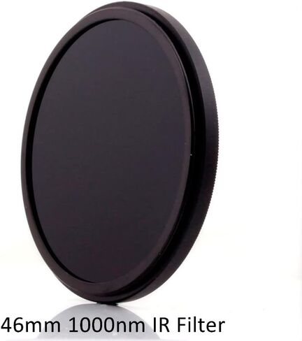 46mm 1000nm IR1K Infrared IR Optical Grade Glass Filter for Camera Lens Accessories in Saudi Arabia