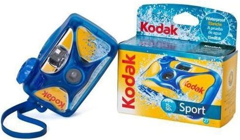 Kodak Sport Underwater Single-Use Disposable Camera with 800 Speed 27-Exposure Film (3-Pack) in Saudi Arabia