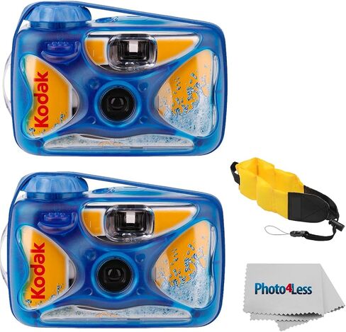 Kodak Sport Waterproof Single Use Camera with Floating Strap and Cloth in Saudi Arabia