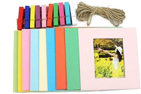 3X Fujifilm Instax Square Instant Film (60 Exposures) + Hanging Photo Frames for Square Film Assorted Colors – Deluxe Accessory Bundle in Saudi Arabia