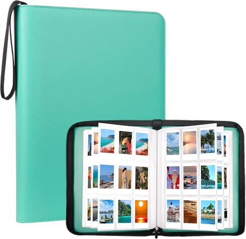 كتاب ألبوم الصور 540 جيبًا لكاميرا Fujifilm Instax Mini 12 11 9 8+8 7+ 90 40 LiPlay EVO الفورية، Polaroid Snap/Snap Touch/PIC-300P/Z2300/ طابعة فورية SocialMatic Zip (أبيض صلصال) in Kuwait