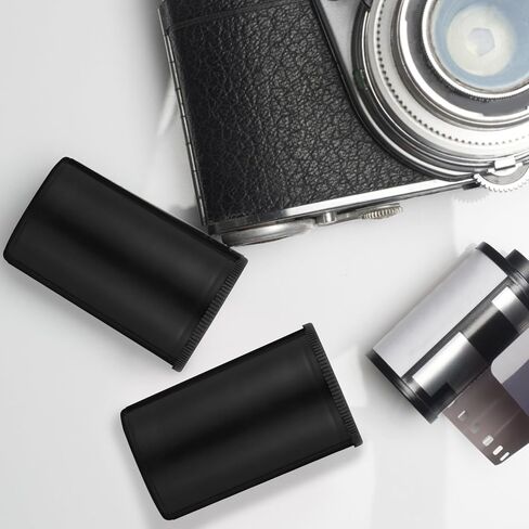 Obuyke Film Canisters 20pcs Plastic Film Canisters with Lid Empty Camera Reel Container Films Developing Processing Tube Roll Case Small Accessories Storage Box for Pills Keys Coins in Saudi Arabia