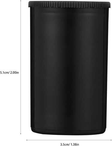 Obuyke Film Canisters 20pcs Plastic Film Canisters with Lid Empty Camera Reel Container Films Developing Processing Tube Roll Case Small Accessories Storage Box for Pills Keys Coins in Saudi Arabia
