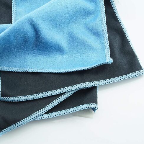 Camkix Microfiber Cover Cloth Cleaning Set - Compatible with Apple MacBook Pro (15-16") - 4X Keyboard Liner Cloth, 1x Double Sided Cloth and 1 x Lens Cleaning Paper Tissue Booklet in Saudi Arabia