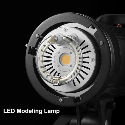 Godox SK300II-V Upgraded Studio Flash Light 300Ws Power GN58 5600±200K Strobe Light Built-in 2.4G Wireless X System with LED Modeling Lamp Bowens Mount Photography Flashes for Advertising Photography in Saudi Arabia