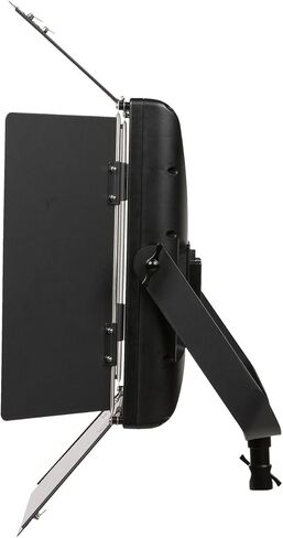 Ikan Lyra (5X) Bi-Color 3200K-5600K Soft Panel (1) 1 x 1 Studio & Field LED Lighting Kit, Includes Barn Doors, Stands and Case, Bi-Color Adjustable (LB10-5PT-KIT) - Black in Kuwait