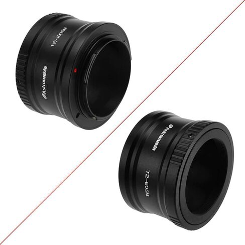 Astromania Telescope Camera Adapter, T/T2 Lens Mounting Ring and T-Mount Telescope Adapter for Sony-NEX Cameras - Precision Machined T2 Adaptor Ring for All Sony NEX Compact System Cameras in Saudi Arabia