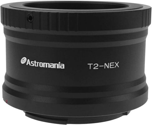Astromania Telescope Camera Adapter, T/T2 Lens Mounting Ring and T-Mount Telescope Adapter for Sony-NEX Cameras - Precision Machined T2 Adaptor Ring for All Sony NEX Compact System Cameras in Saudi Arabia