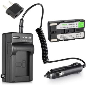 Kastar Battery and Charger for Samsung SB-L160 SB-L320 and Samsung SCL700 SCL710 SCL750 SCL770 SCL810 SCL860 SCL870 SCL901 SCL903 SCL906 SCL907 MiniDV Camcorder in Saudi Arabia