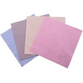 Microfiber Cleaning Cloths 100 Pcs/Pack for Eyeglasses, Camera Lens, Cell Phones, CD, DVD, Computers, Tablets, Laptops, Telescope, LCD Screens and Other Delicate Surfaces Cleaner (5.9 in x 7.1 in) in Kuwait