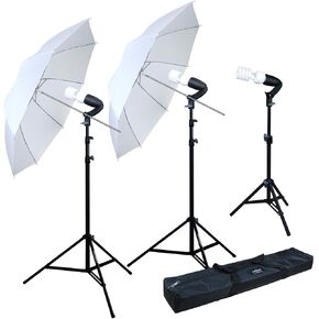 LINCO Lincostore Photography Photo Portrait Studio 600W Umbrella Continuous Lighting Kit AM112 in Saudi Arabia
