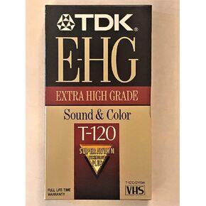 High Grade VHS Videotape Cassette, 6 Hours in Saudi Arabia