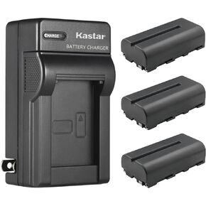 Kastar NP-F550 / NP-F570 AC Wall Battery Charger Replacement for Portkeys PT5 II, BM5WR 5.5" HDMI, HS7T II 7" High-Bright 4K, LH5P 5.5" 4K HDMI, PT5 II 5" 4K HDMI Touchscreen Monitor in Kuwait