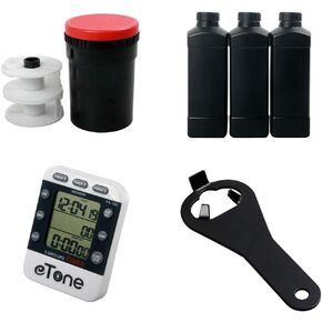 120 135 B&W Film Darkroom Kit Developing Equipment Processing Tool Developing Tank Spiral Reel Timer Chemical Bottle Film Opener in Kuwait