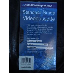 Standard Grade VHS Videocassette 6 Hours in Ep Mode in Saudi Arabia