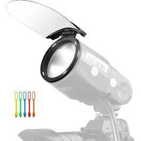 Godox AK-R12 Bounce Card for Round Head Flashes, Compatible with V1, V1Pro, V100, AD100Pro, and AD200 Series (H200R Required for AD200, AD200Pro, AD200Pro II) in Kuwait