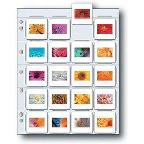 Print File Unprinted Storage Page for Twenty 35mm Mounted Transparencies, 500 Pack in Kuwait