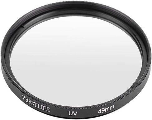 Universal Ultra Slim UV Filter Lens Protection Filters for Canon/Nikon/DSLR Cameras(49mm/1.93in) in Kuwait